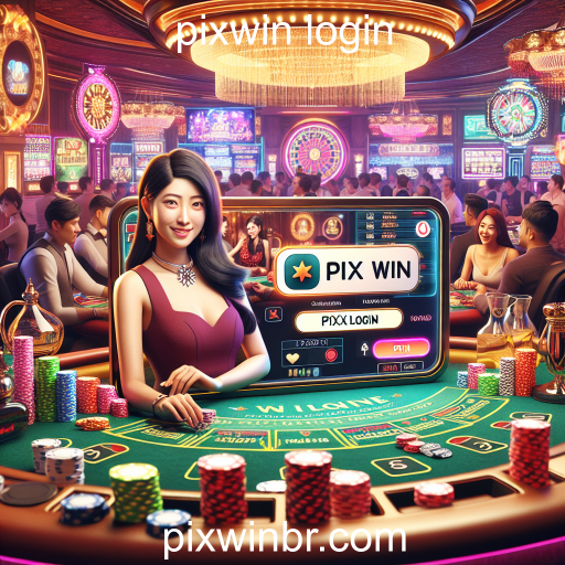 Experiência Imersiva: O Cassino Ao Vivo no Pixwin